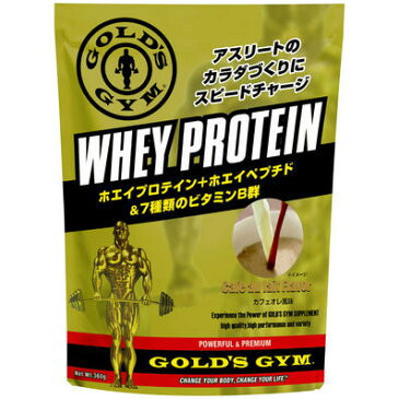 ゴールドジム ホエイプロテイン+ホエイペプチド&ビタミン カフェオレ風味 720g