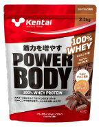 健康体力研究所（Kentai）パワーボディ 100%ホエイプロテインミルクチョコ風味 1kg