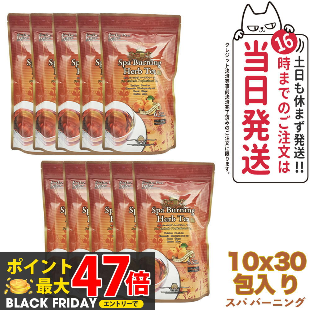【10袋セット・賞味期限2027/03】エステプロラボ スパ バーニング ハーブティー プロ 3g×30 Esthe Pro Labo ダイエット スッキリ 天然素材 おいしい オーガニック ハーブティー 全国送料無料