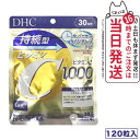 【賞味期限2026/09】ディーエイチシー DHC 持続型ビタミンC 30日分 120粒 サプリメント 送料無料