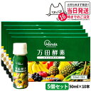 【5個セット】 万田酵素 ドリンクタイプ 50ml × 10本 万田 酵素ドリンク 酵素 ドリンク 飲みやすい 健康ドリンク 野菜不足 送料無料