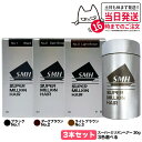 【カラー選べる 3本セット 国内正規品】スーパーミリオンヘアー 30g No.1 ブラック No.2 ダークブラウン No.3 ライトブラウン SMH 男性用 ...