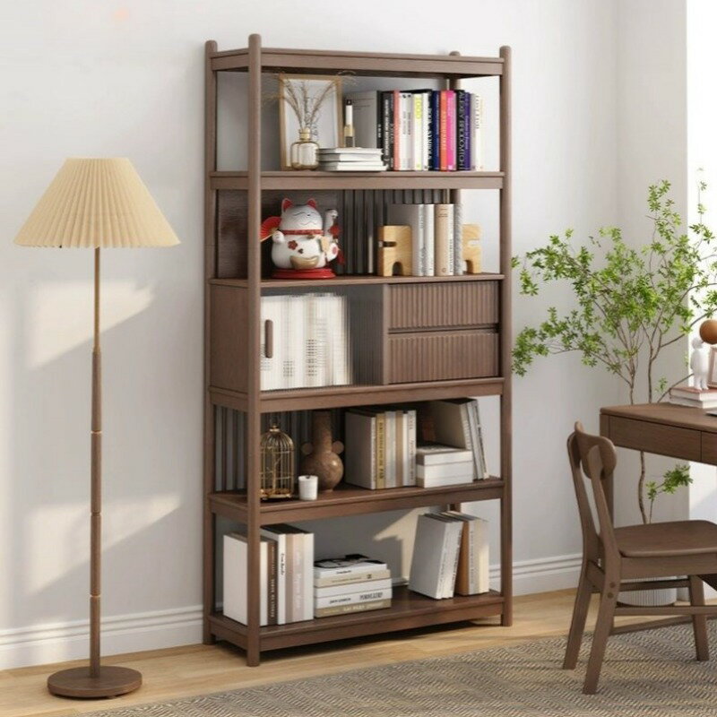 【5年保証】本棚 大容量 ハイタイプ オープン おしゃれ 薄型 収納棚 コミックラック 本 収納 本棚 漫画 木製 一人暮らし 文庫本 雑誌棚 収納 スリム コンパクト シンプル