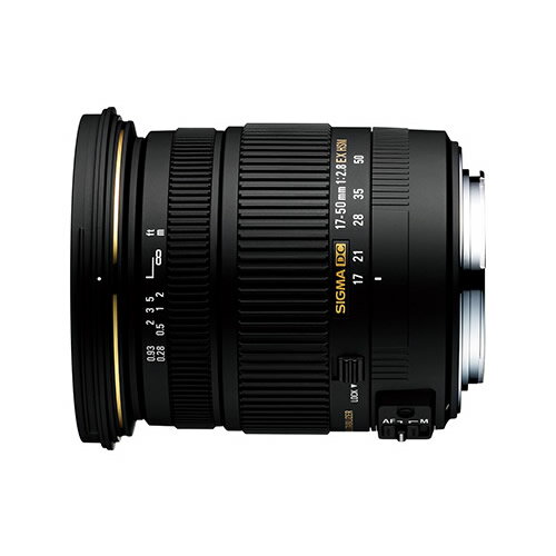 （レビューでレンズキャッププレゼント）シグマ SIGMA 17-50mm F2.8 EX DC OS HSM ニコン用 大口径標準ズームレンズ