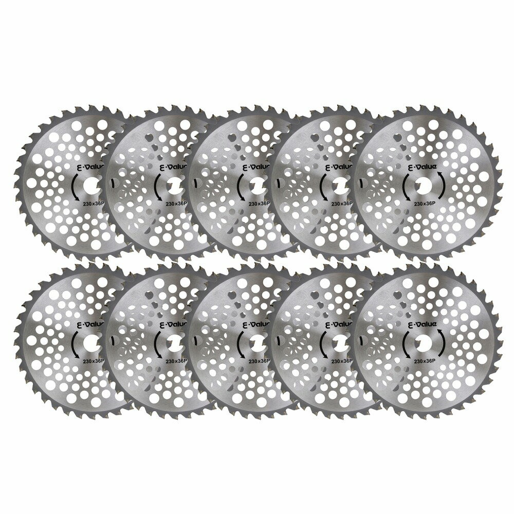藤原産業 E-Value イーバリュー 軽量タイプチップソー10枚組 ETT-230X36X10P（代引き不可）（ラッピング不可）