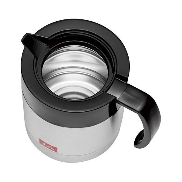 メリタ(Melitta) ノイエ・ALLFI共通交換用ポット TJ-535/B ブラック [コーヒーメーカー部品]