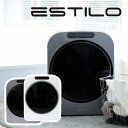 保証情報 等 ▼ESTILO ( エスティロ )　エスティロPROミニ乾燥機 ホワイト (ピュアホワイト) ILD-321UWB-JP、シルバー (パールシルバー) ILD-321UPB-JP 【メーカー保証】1年間 【付属品】排気口連結パーツ、吸気、リント、排気フィルター 【生産国】韓国 『ESTILO』（エスティロ）は、設置が簡単で衣類を守りながら、しっかりと乾燥してくれる高性能小型衣類乾燥機です。 最大3kgの衣類を乾燥することができるだけでなく、シューズや布製品も形を崩さずに乾燥できます。 静音、低振動だから、夜でも音を気にせずスイッチをON！一人暮らし、カップル、ご家族で使える、小型衣類乾燥機です！ 1．【コンパクトで大容量】省スペースでも設置が簡単！コンセントをさせばすぐにスイッチON 2．【しっかり乾燥！】衣類が傷みにくいAIヒーター搭載。シルクもウールもOK！選べる5つのコース 【標準コース】：最大約60℃ 熱風と送風で乾燥します。 【強力コース】：最大約60℃ 熱風のみで乾燥します。 【少量快速コース】： 最大約60℃ 熱風と送風で乾燥します。（＊乾燥容量1kg以下） 【念入りコース】：最大約40℃ 温風のみで乾燥します。 【リフレッシュコース】：送風で乾燥します。衣替えなど長期間保管した衣服などのほこり取り、風通しにおすすめです。 ※シルク＆ウール乾燥に関しては、衣類等の洗濯表示によりシルク＆ウールが乾燥できない場合がございます。リフレッシュコース（送風のみ）のみ乾燥が可能な場合がございます。 3．PSE電気安全法認証、CE認証取得！日本代理店のフルサポートと1年分のフィルター付き！ 【製品名】：エスティロPROミニ乾燥機 【乾燥容量】：最大3キロ（標準2.5キロ） 【乾燥時間】：標準コース基準（2時間24分）最短（10分） 【フィルター配置】：PTCヒーター 後面2重フィルター（排気部分）、全面吸気フィルター（吸気部分） 【サイズ】：幅49cm×高さ63.1cm×奥行41.8cm 【重さ】：本体約17 kg、パッケージング時：19kg 【消費電力】：700ワット 100V 50hz/60hz 【認証】：日本PSE、韓国KC、ヨーロッパCE、中国CVC 【テスト】：騒音テスト・脱臭テスト 【色】：ホワイト、シルバー 【標準使用期間】：設計上7年 【原産国】：韓国 【販売元】：株式会社三木森 ■FAQ Q : 一度にどのくらい乾かせますか？ A : コースによって変わります。下記を目安としてください。 標準コース：2.5kg程度 強力コース：2.5kg程度 少量快速コース：1kg以下 念入りコース：2kg以下 リフレッシュコース：ドラムの2/3程度 ＜1枚当たりの重さの目安＞ Tシャツ：250g フェイスタオル：100g バスタオル：300g Yシャツ・ブラウス：200g スカート：400g 靴下、ブリーフ：50g ※上記はあくまで目安であり、素材・サイズなどによって重さは異なります。