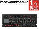 保証情報 等 ▼KORG modwave module 過激なサウンドで楽曲制作環境に刺激を与えるモジュール・モデルが新登場。 modwaveは1985年に誕生したDWシリーズの資産をベースに構築され、現代版モンスター・シンセへと変貌を遂げました。信じられないほどディープなウェーブテーブル・オシレーター、豪華なフィルター、ワイルドかつ柔軟なモジュレーション、比類なきポリフォニー、幅広く網羅するパターン・シーケンス、そしてすぐに理解できる操作系を特徴としています。 そして今、コルグは新しいmodwaveの形としてmoduleを生み出しました。このモデルはMIDI2.0のプロパディ・エクスチェンジとポリ・アフター・タッチに対応し、Keystageと抜群の相性を誇ります。新たな19インチラックマウント対応の筐体は、鍵盤付きモデルと同様の操作子を持ちながら簡単に持ち運びができ、あらゆるスタジオ、デスクトップの制作システムにもすっきりと収まります。 同時発音数60ボイス、アップデートされたLFOなど modwave moduleはmodwave mkII同様に、オリジナルのmodwaveの32ボイスのほぼ倍となる、驚異的な同時発音数60ステレオ・ボイスを提供します。新しい19インチ・ラックマウント筐体は、鍵盤付きモデルと同じ操作性を持ちながら、簡単に持ち運びができ、どんなスタジオやデスクトップ・プロダクション・システムにもすっきりと収まります。 ユーザーからの要望に応え、すべてのLFOにフリーラン、ディレイ・スタート、リトリガーのオプションを追加しました。また、リバーブ・センド用のプリ/ポスト・スイッチ、新しいモジュレーション・ソースなども追加しました。オリジナルのmodwaveにもソフトウェア・アップデートが提供されます。 modwave moduleは、オリジナルのmodwave、modwave mk II、modwaveネイティブ・ソフトウェアのサウンドとサンプル、そして多くの優れたサードパーティ製ライブラリと完全な互換性があります。 定番のサウンドはもちろん、違いを生み出す個性的な音源を求めるミュージシャンに、このopsix moduleは柔軟なスタイルで対応し、良きアクセントとなることでしょう。 MIDI2.0 プロパティ・エクスチェンジに対応 modwave moduleは、Keystageに代表されるMIDI2.0 プロパティ・エクスチェンジに対応したMIDIコントローラーを接続することで、その潜在能力をフルに発揮します。アフター・タッチに対応しているmodwave moduleは、Keystageを接続することでその実力を存分に楽しむことができます。 さまざまなシーンに対応するラックマウント・アダプター modwave moduleは、19インチラックにマウントできるサイズに小型化されています。背面の端子部分を凹ませた構造とすることで、ケーブルを挿すときにラックの上の段を空ける必要がないよう考慮されています。またデスクトップで使用する際は、両サイドのラックマウント・アダプターの取り付け方を変えることでパネルをより立てた角度に設定することができ、椅子に座っての操作も快適です。 定番のサウンドはもちろん、違いを生み出す個性的な音源を求めるミュージシャンに、このmodwave moduleは柔軟なスタイルで対応し、良きアクセントとなることでしょう。 【製品仕様】 最大同時発音数： 60ボイス 外形寸法（W× D × H)： 483 x 172 x 107 mm 質量： 1.7 kg 付属品： ACアダプター その他の仕様は、modwave mk IIに準じます。