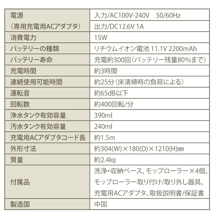 100%新品 (6ヶ月安心 水拭き掃除機 替えモップ1組セット) LTMs ウォーターサイクリーナー LT-WCC25A 専用台座付き ホワイト リトマス 回転モップ 掃除 雑巾がけ 床 フローリング モップ 自動 洗浄(ラッピング不可):ホームショッピング 在庫再入荷