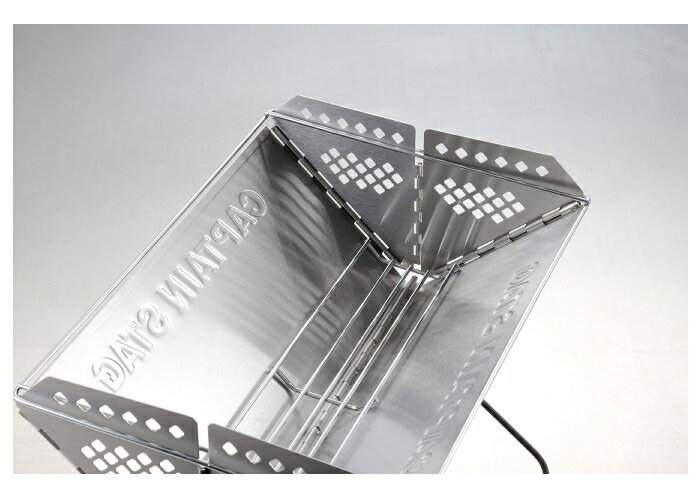 CAPTAIN STAG キャプテンスタッグ UG-48 V型 スマートグリル (BBQコンロ)(ラッピング不可)通販格安セール情報 楽天 通販