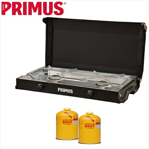 PRIMUS (プリムス) キンジャ ＆ ハイパワーガス OD缶 (2個) 3点セット (P-CKJ-2 ＆ IP-500T)（ラッピング不可）