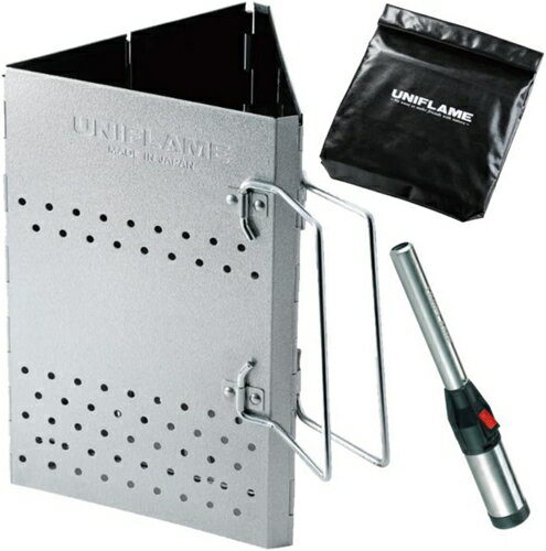 ユニフレーム チャコスタ2 ＆ インスタントスモーカー ケース ＆ スティックターボ II 665435 665992 6..