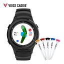 (ゴルフ ティーつき) ボイスキャディ A3 腕時計タイプ & ツアーティー 80mm (T-495) Voice Caddie GPS 時計型 距離計 日本正...