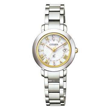 (シチズン)CITIZEN 腕時計 ES9440-51P (クロスシー)xC レディース ハッピーフライト ペア限定モデル（チタンバンド 電波ソーラー アナログ）（国内正規品）