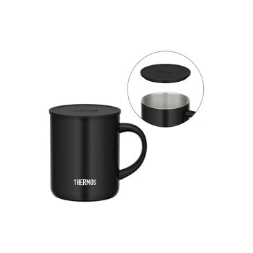 サーモス(THERMOS) 【同色ペアセット】【真空断熱マグカップ】JDG-350C BK 350ml ブラック