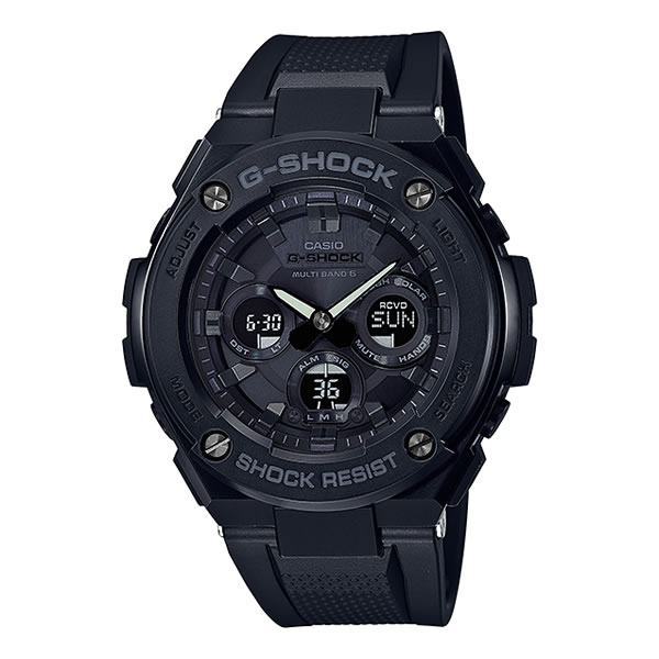 （クリスマスペア時計ギフト）CASIO カシオ 腕時計 G-SHOCK＆BABY-G G-MS ペアウォッチラッピングスペシャルセット GST-W300G-1A1JF メンズ・MSG-W100G-1AJF レディース プレゼント 猫モチーフ ソーラー電波 アナデジ ラッピング済