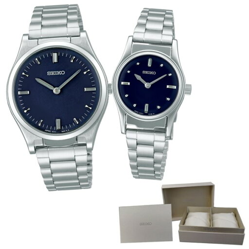 (専用ペア箱入りセット)セイコー SEIKO 腕時計 SQBR021・SQWK031 触読式時計 ペアウォッチ クオーツ ステンレスバンド アナログ(国内正規品) (専用ペア箱入りセット)セイコー SEIKO 腕時計 SQBR021・SQWK031 触読式時計 ペアウォッチ クオーツ ステンレスバンド アナログ(国内正規品)