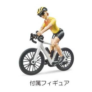 Bruder Pro Series(ブルーダープロシリーズ) 1/16知育玩具 BRUDERロードスター&ロードバイク(フィギュア付き)BR03485 プレゼント 誕生日 男の子 働く車 くるま ギフト