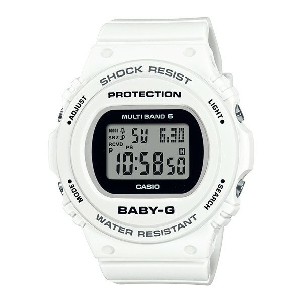 カシオ CASIO 腕時計 BGD-5700U-7BJF ベビーG BABY-G レディース 電波ソーラー 樹脂バンド デジタル（国内正規品）