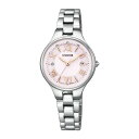シチズン CITIZEN 腕時計 KS1-813-91 ウィッカ Wicca レディース ソーラーテック電波 サブマスコミモデル 甘酸っぱい ストロベリームース ソーラー電波 ステンレスバンド アナログ メーカー保証1年(国内正規品)