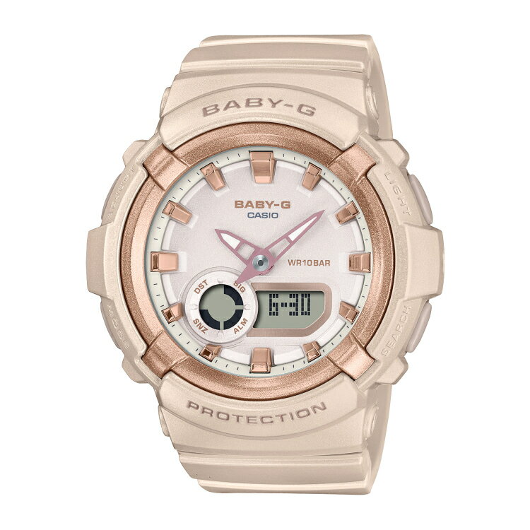 カシオ CASIO 腕時計 BGA-280BA-4AJF ベビーG BABY-G レディース Metallic Accent Colors クオーツ 樹脂バンド アナデジ メーカー保証1年（国内正規品）