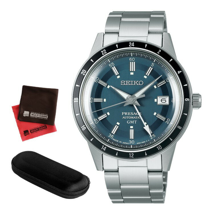 楽天ホームショッピング（時計ケース・クロス付）セイコー SEIKO 腕時計 SARY229 プレザージュ PRESAGE メンズ Style60's 自動巻き（手巻付） ステンレスバンド アナログ メーカー保証1年（国内正規品）
