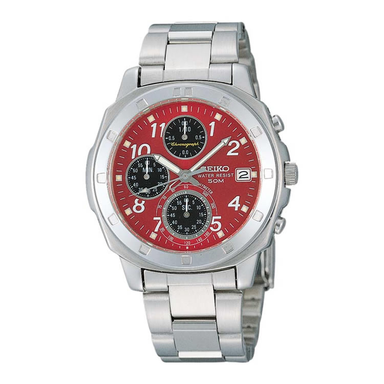 楽天ホームショッピング（正規逆輸入品）セイコー SEIKO 腕時計 海外モデル SND495P1（SND495PC） SZER013 メンズ 海外セイコー クオーツ ステンレスバンド 多針アナログ メーカー保証1年