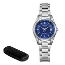 (時計ケース付)シチズン CITIZEN 腕時計 ES9370-62L エクシード EXCEED レディース ペアモデル エコ・ドライブ 電波時計 ダイレクトフライト ソーラー電波 チタンバンド アナログ メーカー保証1年(国内正規品)