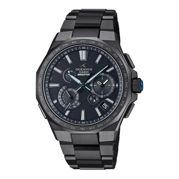 オシアナス 腕時計（メンズ） カシオ CASIO 腕時計 OCW-T6000BR-1AJR オシアナス OCEANUS メンズ BRIEFINGコラボ 限定モデル Bluetooth搭載 電波ソーラー チタンバンド 多針アナログ メーカー保証3年（国内正規品）