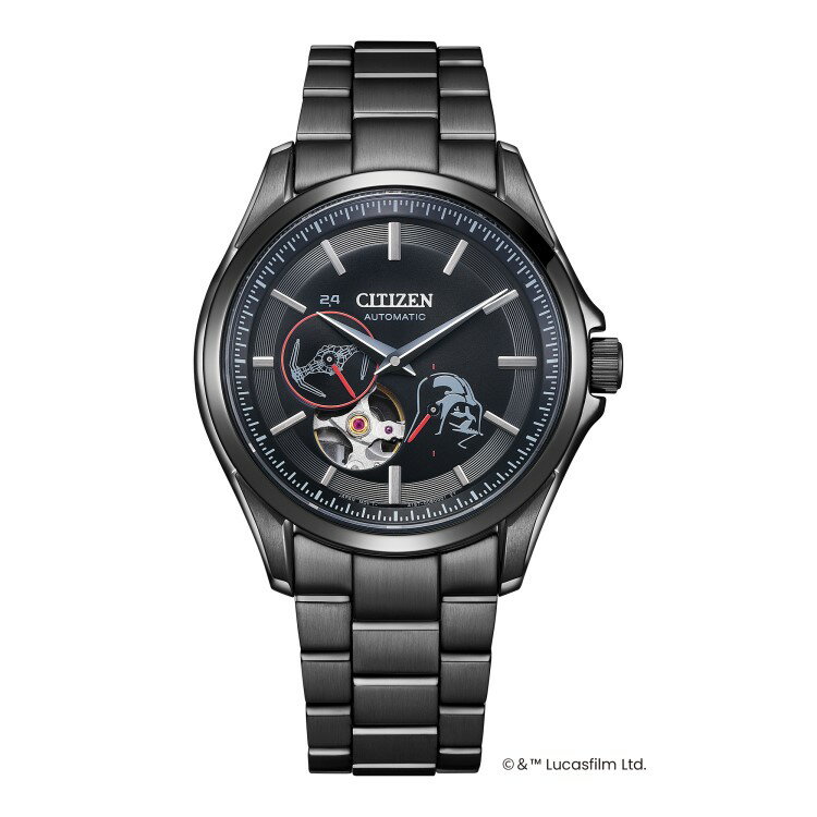 楽天ホームショッピングシチズンコレクション CITIZEN COLLECTION 腕時計 NP1015-66E メンズ メカニカル 「ダース・ベイダー」 限定モデル 自動巻き（手巻付） ステンレスバンド 多針アナログ メーカー保証1年（国内正規品）（5月新商品）