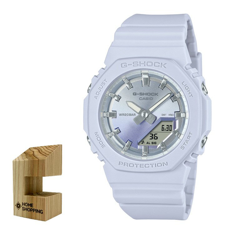 楽天ホームショッピング（木製時計スタンド付）カシオ CASIO 腕時計 GMA-P2100SG-2AJF Gショック G-SHOCK レディース ユニセックス Sunset Glow 小型 クオーツ 樹脂バンド アナデジ メーカー保証1年（国内正規品）（4月新商品）