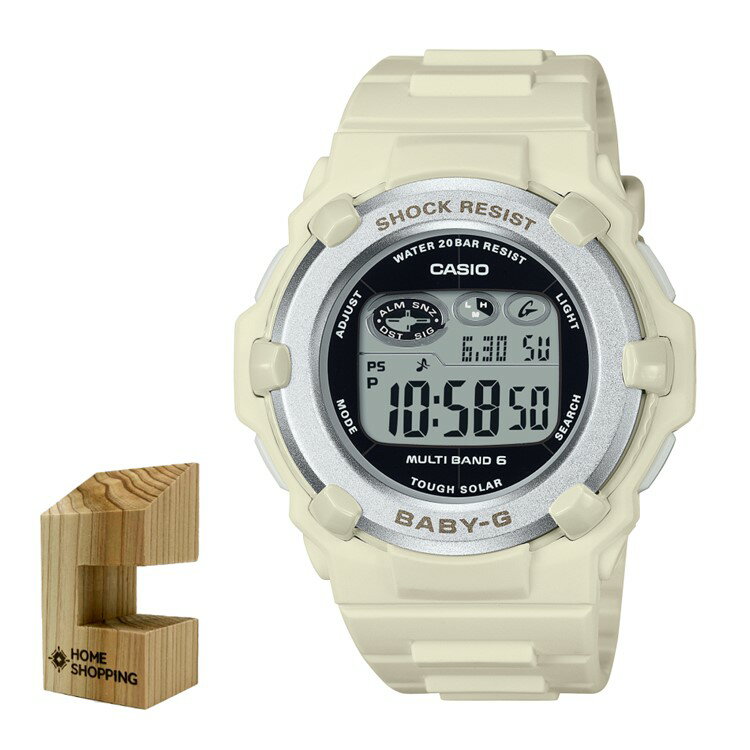 （木製時計スタンド付）カシオ CASIO