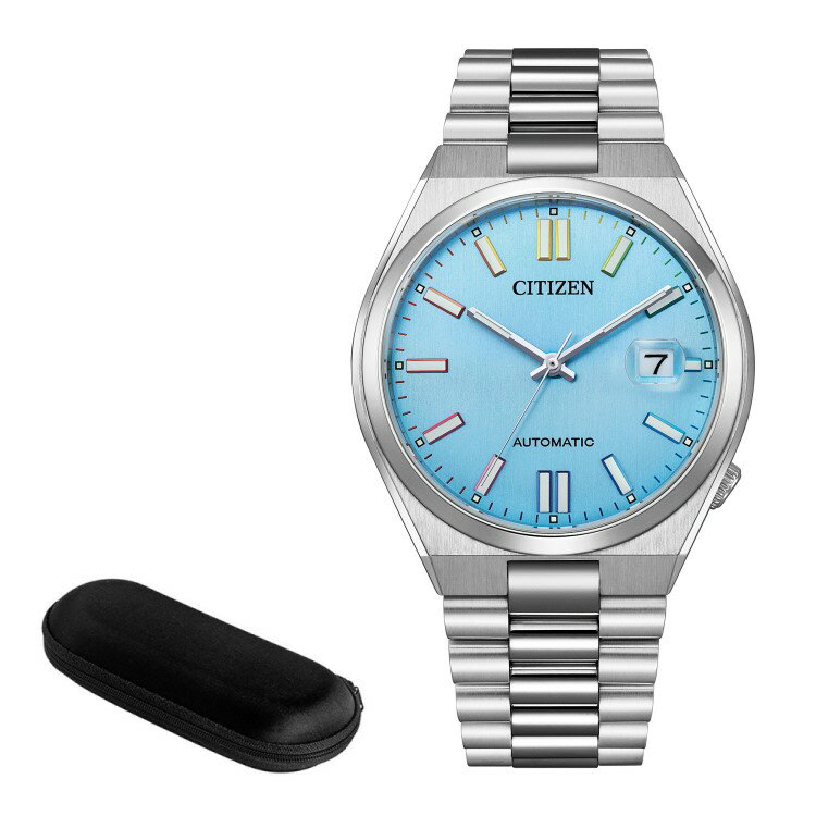 楽天ホームショッピング（5/16発売予定）（時計ケース付）シチズンコレクション CITIZEN COLLECTION 腕時計 NJ0151-53L メンズ メカニカル TSUYOSA Collection 2024年限定カラー 自動巻き（手巻付） ステンレスバンド アナログ メーカー保証1年（国内正規品）（5月新商品）