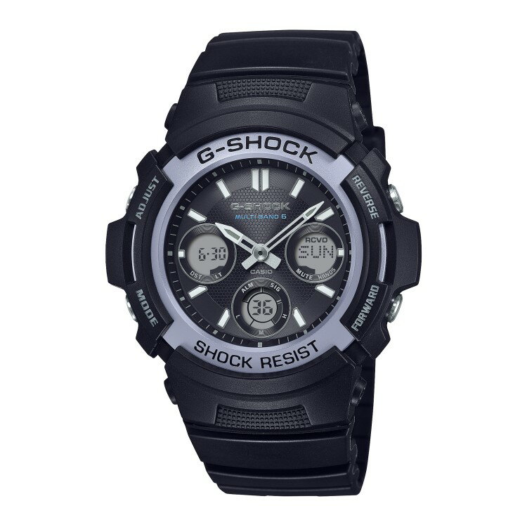 （木製時計スタンド付）カシオ Gショック CASIO G-SHOCK ソーラー電波 メンズ 腕時計 AWG-M100FP-1A2JR FIRE PACKAGE 2025 樹脂バンド アナデジ メーカー保証1年 国内正規品