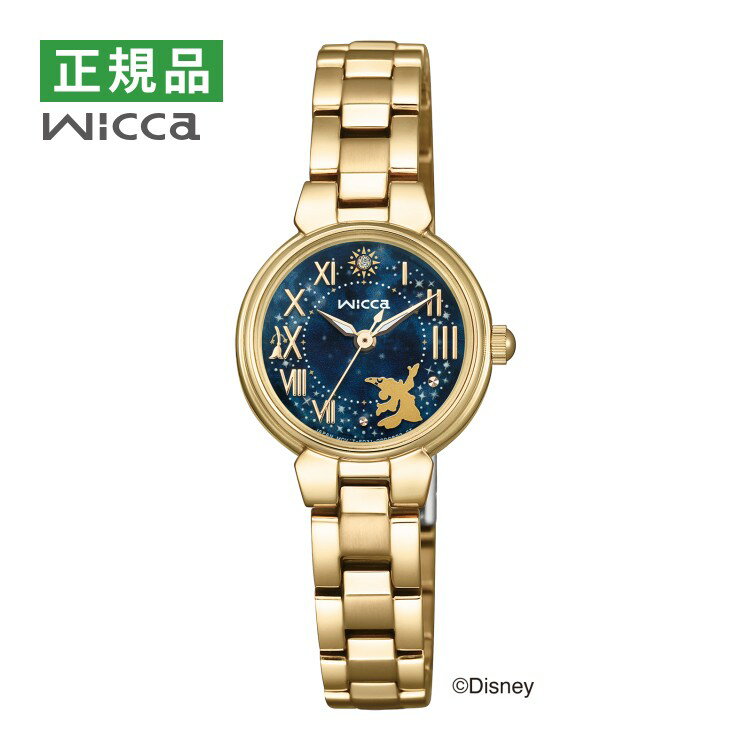楽天ホームショッピングシチズン ウィッカ ソーラー レディース 腕時計 KP2-124-71 Disneyコレクション 『ディズニー ファンタジア』 限定モデル ステンレスバンド アナログ CITIZEN wicca 国内正規品（11月新商品）