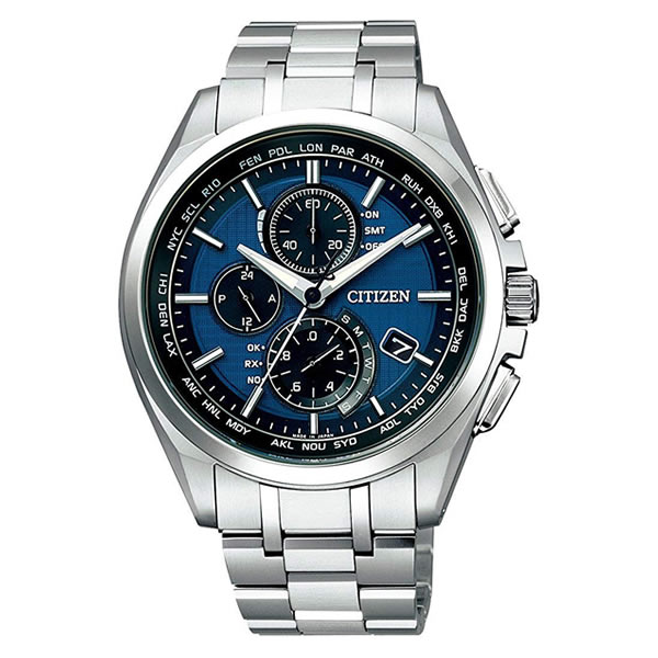 CITIZEN シチズン ATTESA アテッサ AT8040-57L メンズ エコ・ドライブ電波時計 ダイレクトフライト (AT804057L) メーカー保証1年（国内正規品）