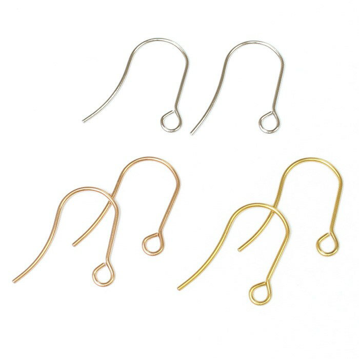 U字 フック ステンレス ピアス金具(1ペア) ポイント消化 消費