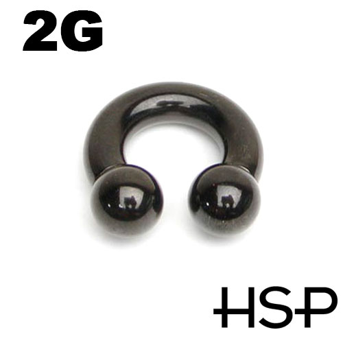 ボディピアス 2G ブラック サーキュラーバーベル 軟骨ピアス 耳ピアス ヘリックス ボディピアス 316L サージカル ステンレス ボディピアス ラブレット リップ ボディピアス 金属アレルギー ボディピアス【送料無料】 ポイント消化 消費