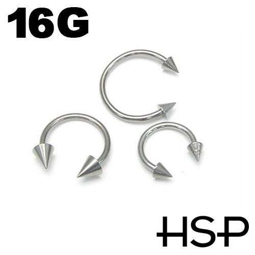 ボディピアス 16G G23チタン サーキュラーバーベル コーン 軟骨ピアス 耳ピアス ヘリックス ボディピアス 316L サージカル ステンレス ボディピアス ラブレット リップ ボディピアス 金属アレルギー ボディピアス ポイント消化 消費