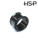 ボディピアス 16mm ブラック シングルフレア イヤレット ヘリックス 耳ピアス ボディピアス 316L サージカル ステンレス ボディピアス ピアッシング ...