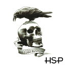ハロウィン タトゥーシール クロウ&スカル ハロウィーン 【 フラッシュ ゴールド メイク シール 星 文字 蝶 ハート バーコード バラ アルファベット トラ...