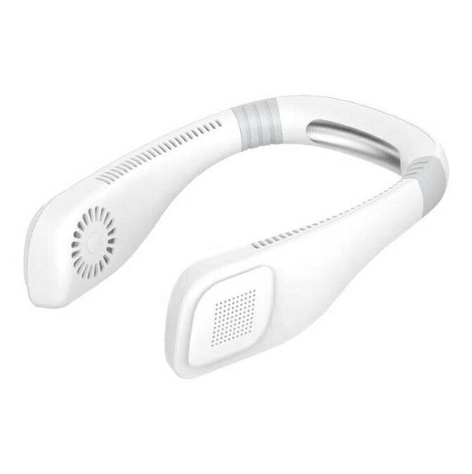 【接触涼感＆軽量】首掛け扇風機 羽なし 扇風機 首かけ 軽量 小型 接触涼感 静音 携帯扇風機 ハンディファン 首掛け 扇風機 ネックファン USB充電 通勤 通学 観戦 旅行