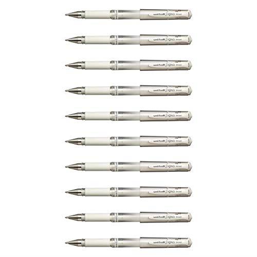 ファーバーカステル ファーバーカステル(Faber-Castell) 三菱鉛筆 ボールペン ユニボール シグノ 太字 1.0mm ホワイト UM153.1 10個セット