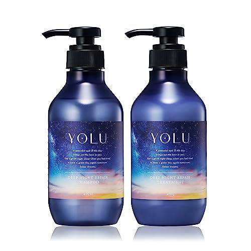 YOLU ヨル | シャンプー トリートメント セット ボトル 【ディープナイトリペア】 夜間美容 ヘアケア ノンシリコン メンズ レディース