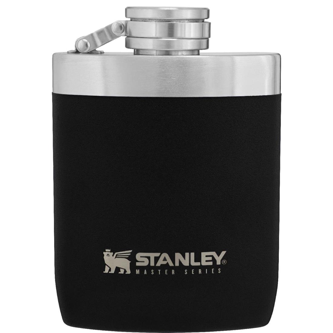 STANLEY(スタンレー) マスターフラスコ 0.23L マットブラック スキットル ギフト 贈り物 蒸留酒 ウイスキー 寒冷地 登山 (日本正規品)