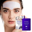 SULADEC ラベンダーおでこのしわ マスク& モイスチャライジング額パッチ、おでこのしわ 一晩寝る顔用リンクルパッチ ファーミングもみあげシール、ハイドロゲル技術、天然成分による、ラベンダーの香り、5枚入り