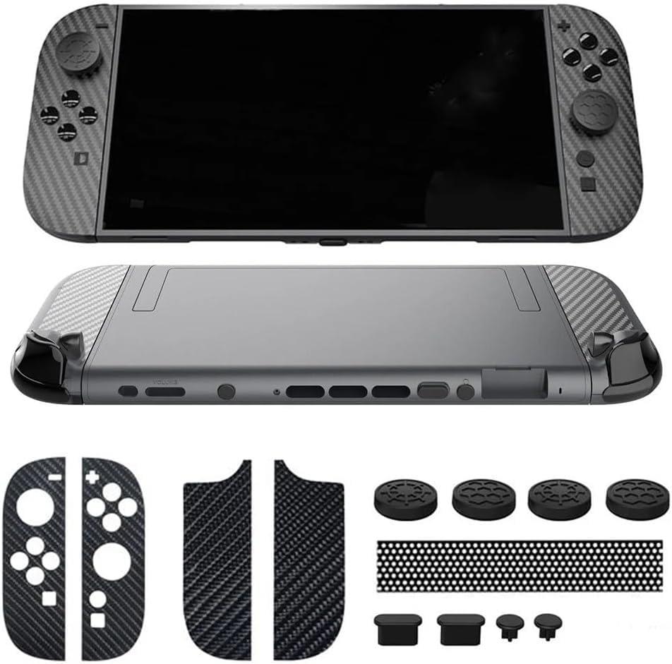 対応 Switch 2 アクセサリーセット【Sediven】 11 in 1 キット 保護シール ロッカーキャップ TYPE-Cプラグ ヘッドフォンプラグ 防塵ネット スクラッチ防止 全面保護 キズ防止 滑り止め 軽量 薄型 耐衝撃 防塵