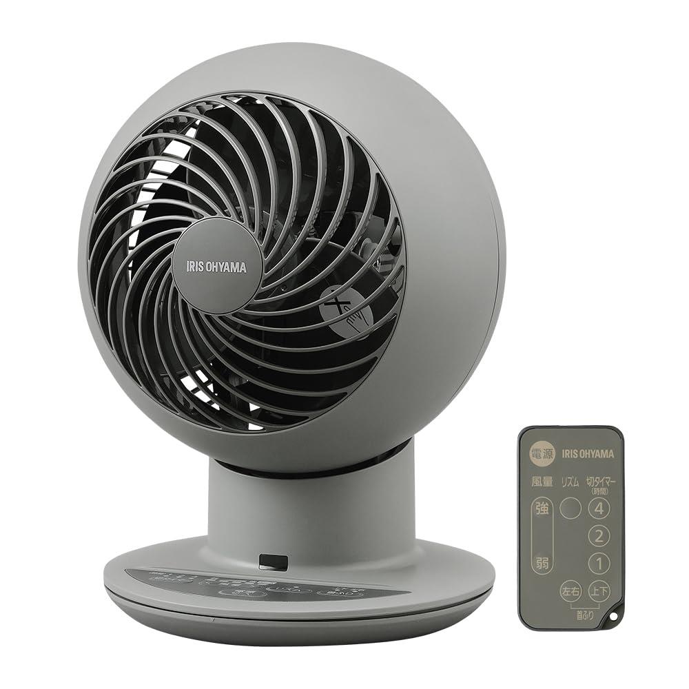 アイリスオーヤマ サーキュレータアイ 18畳 上下左右首振り デザインモデル PCF-SCC15T-H マットグレー..