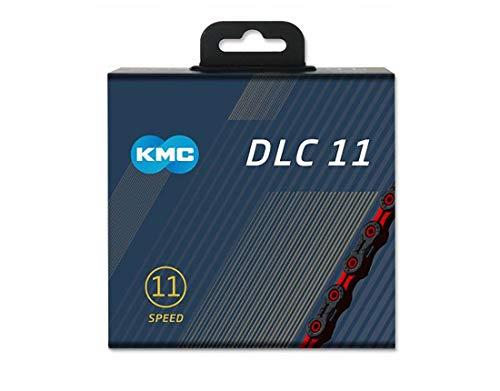 KMC X11 DLC チェーン 11S/11速/11スピード 用 (レッド) 並行輸入品