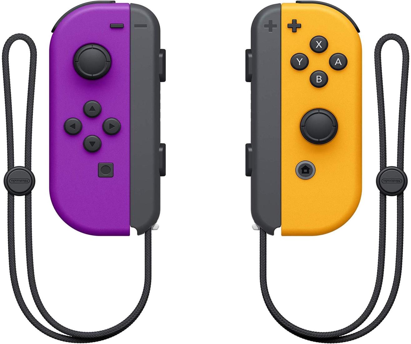 【任天堂純正品】Joy-Con(L) ネオンパープル/(R) ネオンオレンジ